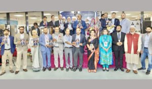 আহমেদ উস সামাদ চৌধুরীর ‘এ ম্যান অব অ্যাকশন’ গ্রন্থের মোড়ক উন্মোচন