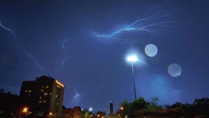 দেশে বজ্রপাতের ভৌগলিক বিস্তৃতি
