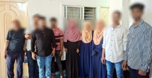 আম্বরখানায় হোটেলে অসামাজিক কার্যকলাপ : ৯ যুবক-যুবতী আটক