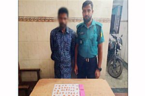 শিবেরবাজারে ইয়াবাসহ মাদক কারবারি আটক