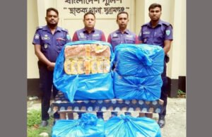 ছাতকে ভারতীয় নাসির’ বিড়ি জব্দ