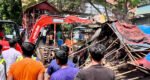 কুলাউড়ায় গুঁড়িয়ে দেওয়া হলো ১২ অবৈধ দোকান