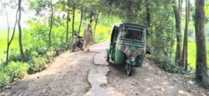 মৌলভীবাজার-রাজনগর-নতুন ব্রীজ-কালারবাজার সড়কের বেহাল দশা