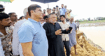 হবিগঞ্জে পানি সম্পদ প্রতিমন্ত্রীর খোয়াই বাঁধ পরিদর্শন