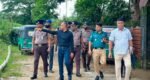 পুলিশ লাইন্সের জন্য বরাদ্দকৃত জমি পরিদর্শনে পুলিশ কমিশনার
