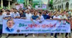 স্বেচ্ছাসেবক দলের প্রতিষ্ঠাবার্ষিকীতে বর্ণাঢ্য শোভাযাত্রা