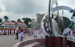 রাষ্ট্রপতি আসবেন বলে!