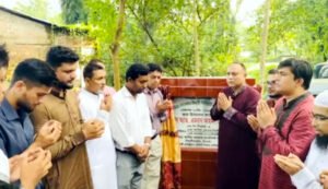 বিয়ানীবাজারে দেড় কোটি টাকা ব্যয়ে রাস্তা পাকাকরণ উদ্বোধন