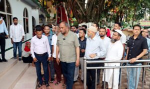 রাষ্ট্রপতির সফর উপলক্ষে শাহপরান মাজারে প্রস্তুতি পরিদর্শনে সিসিক প্রশাসক