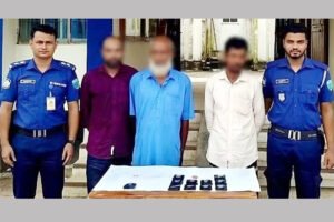 জকিগঞ্জে ২১০০ পিস ইয়াবাসহ আটক ৩