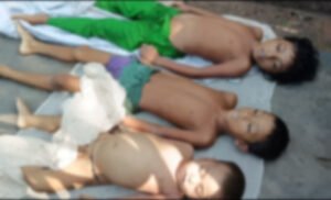 তাহিরপুরে বিষপানে ৩ সন্তানকে হত্যা স্থানীয়দের অভিযোগ পিতা মাদকাসক্ত