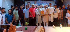 এমদাদুল হক স্বপনকে শান্তিগঞ্জ সমিতি সিলেটের সংবর্ধনা