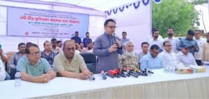সুরমা নদীর ৫১ কিমি ড্রেজিং ও প্রতিরক্ষা কাজ সমন্বিতভাবে সম্পন্ন হবে : মন্ত্রী মুক্তাদির