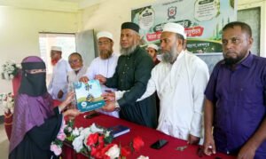 দোয়ারায় দারুল হেরা জামেয়ায় আলিম শ্রেণির দ্বিতীয় সবক প্রদান