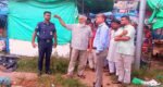 যানজট নিরসন ও হকার সমস্যা সমাধানে প্রস্তাবিত স্থান পরিদর্শন