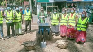 কুলাউড়ায় মশক নিধন ও পরিচ্ছন্নতা অভিযান