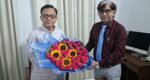 বাণিজ্যমন্ত্রীর সাথে সিকৃবি ভিসির সৌজন্য সাক্ষাত