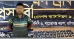 মাধবপুরে ৭ হাজার ৮০০ পিস ইয়াবাসহ যুবক গ্রেপ্তার