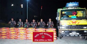 হবিগঞ্জে ১ কোটি ১৩ লাখ টাকার ভারতীয় জিরাসহ ট্রাক জব্দ