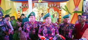 দুর্গাপূজায় শ্রীমঙ্গল সেক্টরে ৩৪ প্লাটুন বিজিবি মোতায়েন