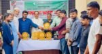 বড়লেখায় মোটরসাইকেল আরোহীদের নিসচা’র সম্মাননা