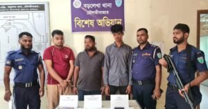 বড়লেখায় চুরির মামলায় গ্রেফতার ৬