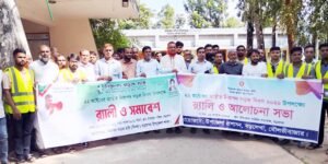বড়লেখায় নিরাপদ সড়ক দিবসে র‌্যালি