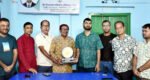 জিডিএফের সংবর্ধনা পেলেন নিহার রঞ্জন