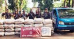 সীমান্তে ১৯ বিজিবির ৩৫ লাখ টাকার চোরাইপণ্য জব্দ