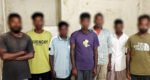 চা বাগান থেকে ৭ জুয়াড়ি আটক