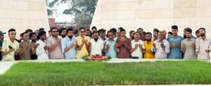 শহীদ জিয়া ও খালেদা জিয়ার মাজারে সিলেট যুবদলের শ্রদ্ধা
