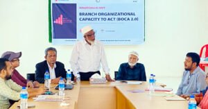 সুনামগঞ্জে রেড ক্রিসেন্টের প্রশিক্ষণ কর্মশালা সম্পন্ন