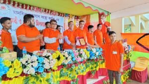 কর্মধায় মানবিক রক্তদান সংস্থার প্রতিষ্ঠাবার্ষিকী উদযাপন