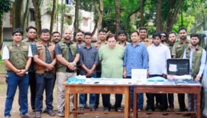 মৌলভীবাজারে ২ কোটি টাকা হাতিয়ে নেওয়ার অভিযোগে গ্রেপ্তার ৪