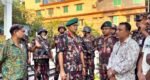 মৌলভীবাজারের সীমান্তে দুর্গাপূজার নিরাপত্তায় সতর্ক ৪৬ বিজিবি