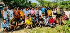 শান্তিগঞ্জে মাদকের বিরুদ্ধে যুবকদের আলোচনা সভা